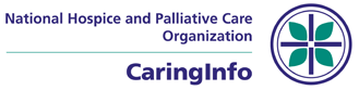 Logo - National Hospice and Palliative Care Organization - CaringInfo - Click to learn more at their website